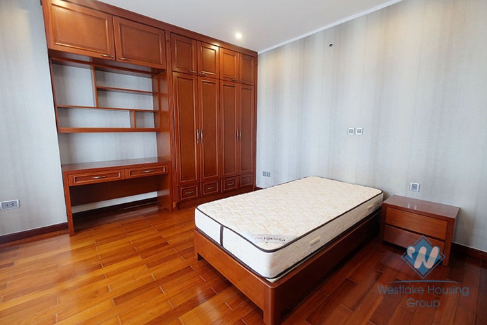 Beautiful three bedrooms apartment for rent in L2-Ciputra Urban, Tay Ho district, Ha Noi